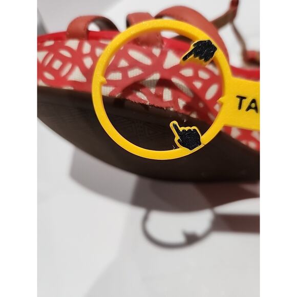 Clarks Shoes Amelia Castle Coral Wedges Womens Size 10M - Picture 12 of 16